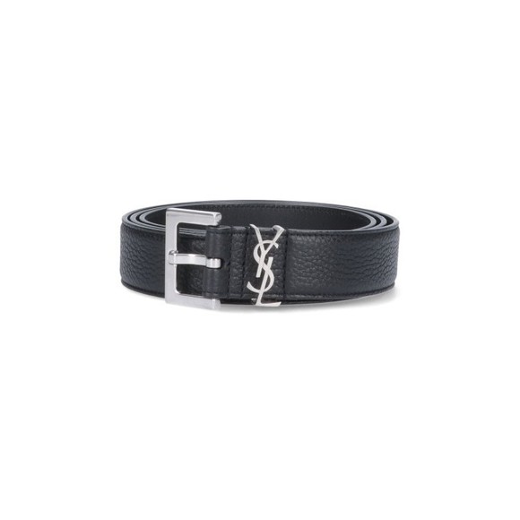 Saint Laurent Cassandre Belt – Black - NWT - Picture 1 of 3